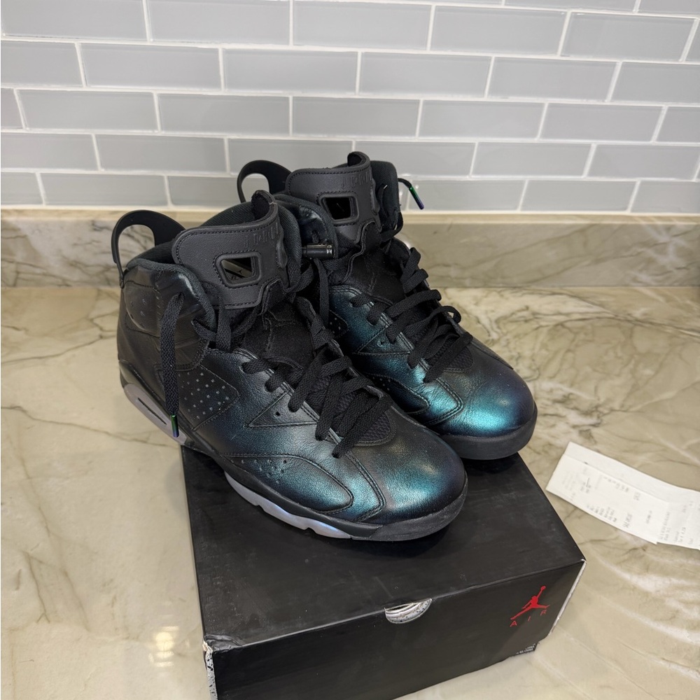 Men’s Authentic Air Jordan 6 Retro All-Star Chameleon SZ 10.5 Used Gently Used